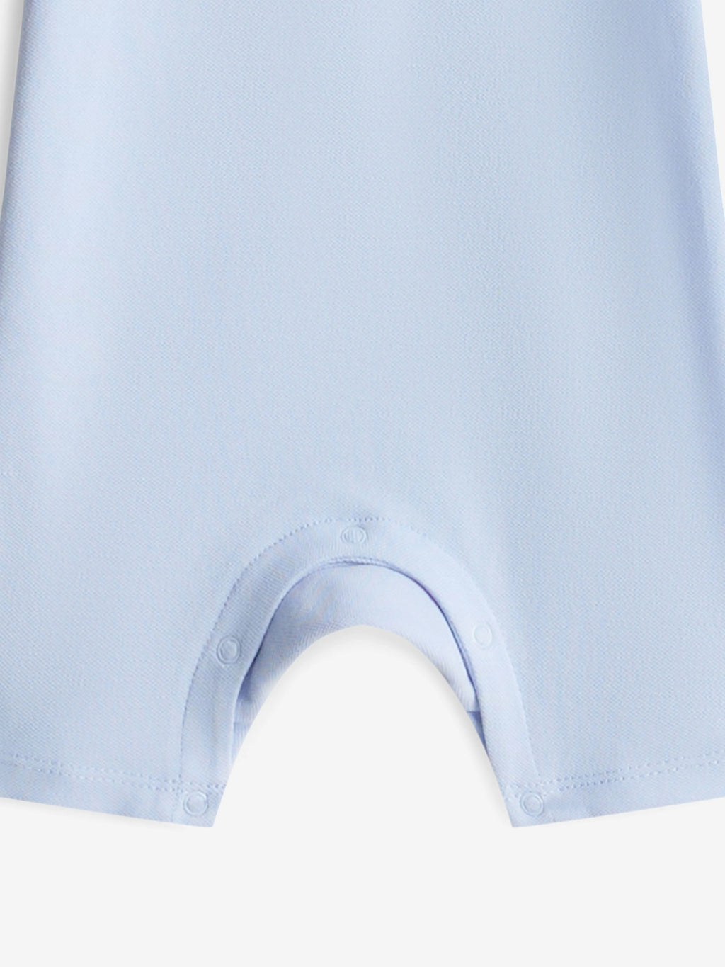 Baby Boys Essential Polo Shortie in Sweet Blue