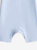 Baby Boys Essential Polo Shortie in Sweet Blue