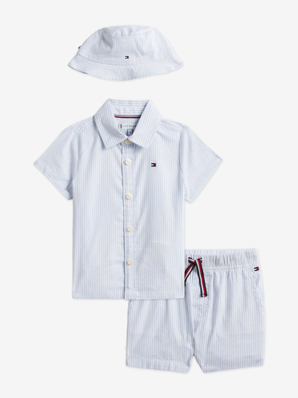 Baby Boys 3 Piece Ithaca Short Set in Blue