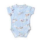 Taking Flight Short Sleeve Organic Bodysuit