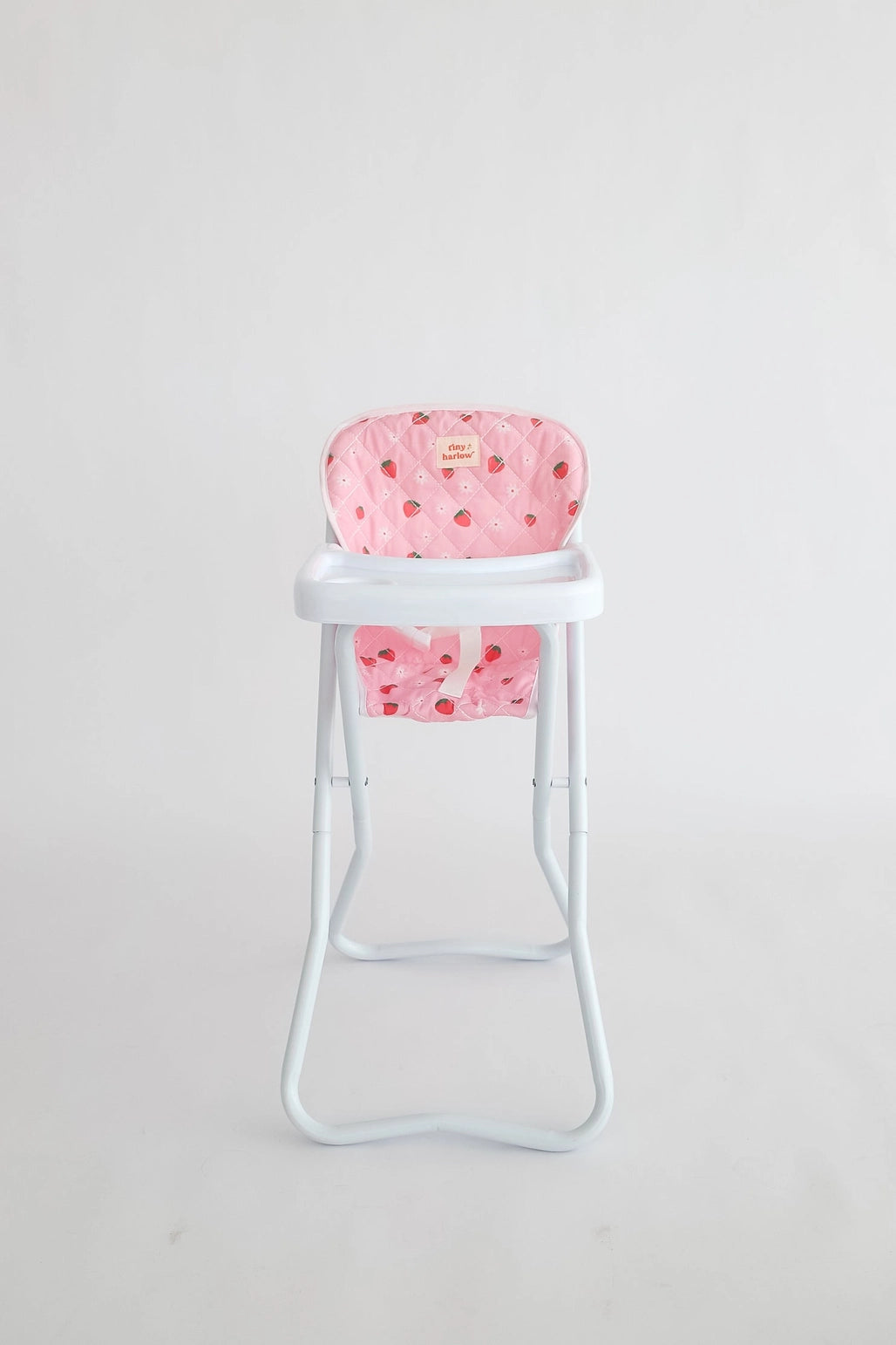 Tiny Harlow Doll Highchair - Strawberry Picnic