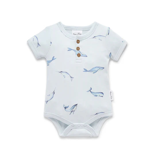 Under The Sea Henley Onesie