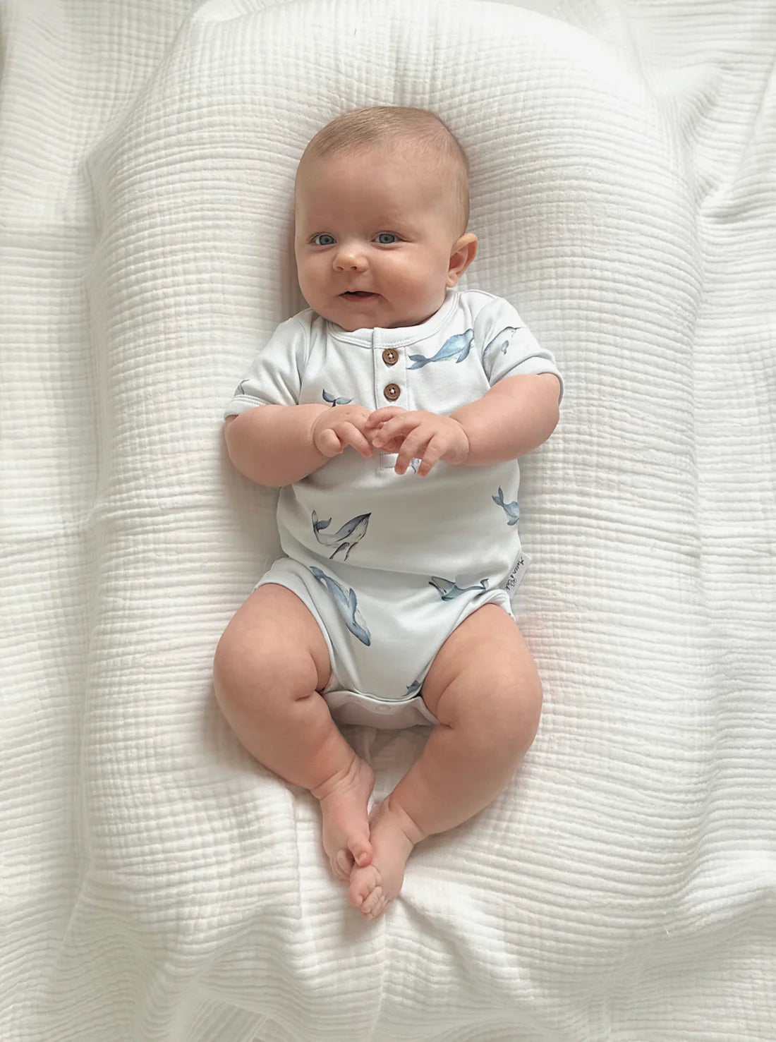 Under The Sea Henley Onesie