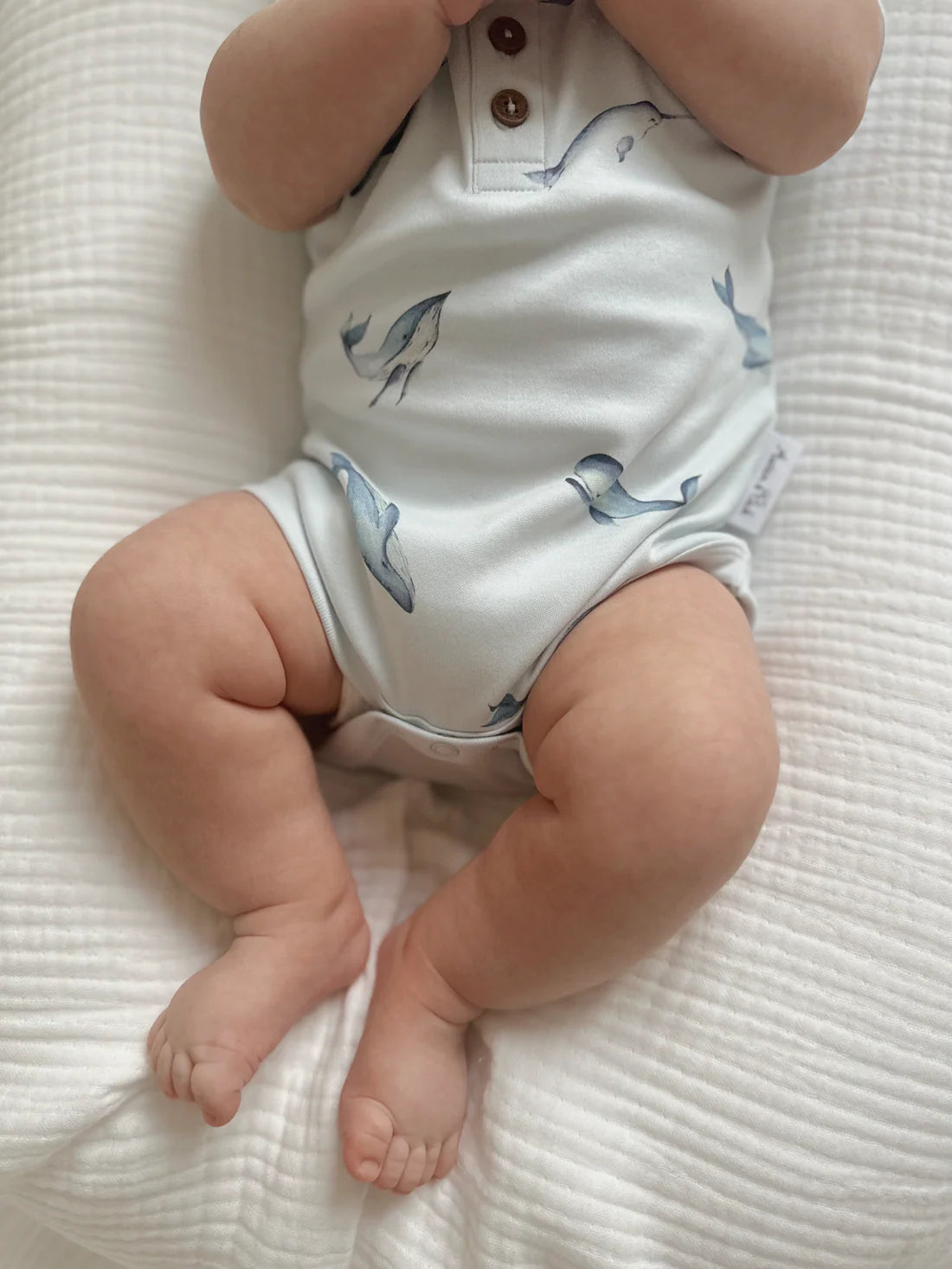 Under The Sea Henley Onesie