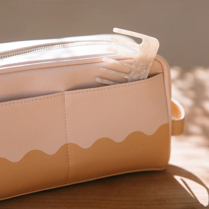 Caramel Ripple Wash Bag