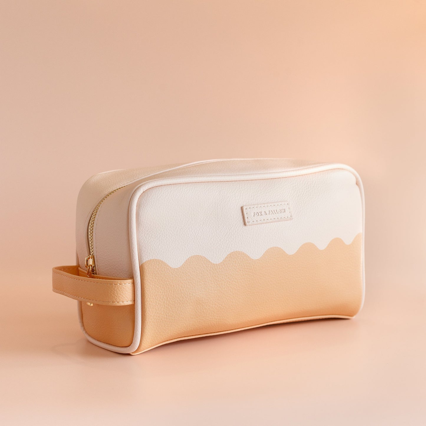 Caramel Ripple Wash Bag