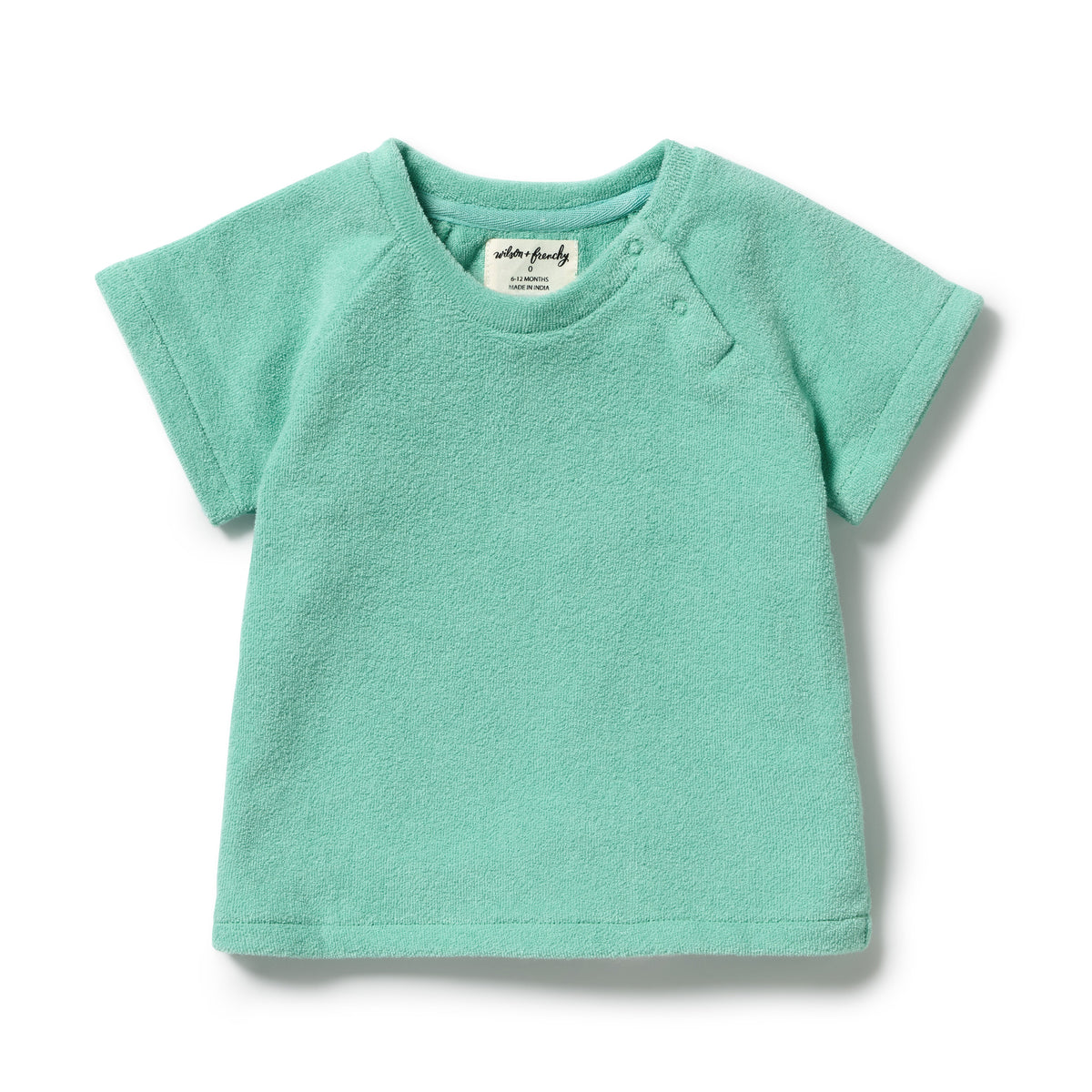 Seafoam Organic Terry Tee