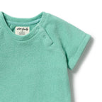 Seafoam Organic Terry Tee