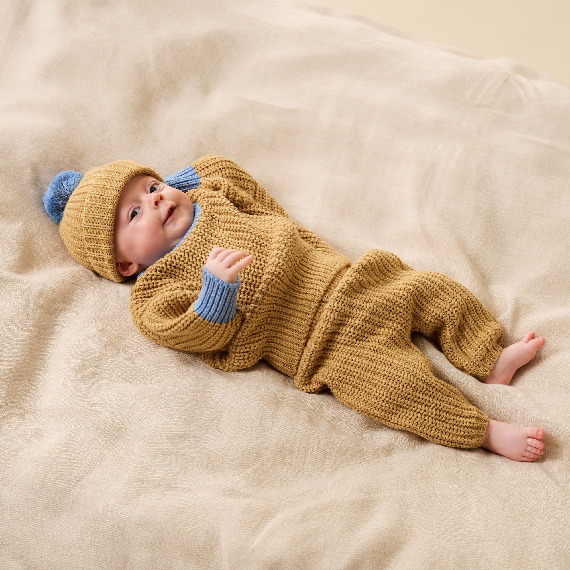 Honey Drop Organic Knitted Hat