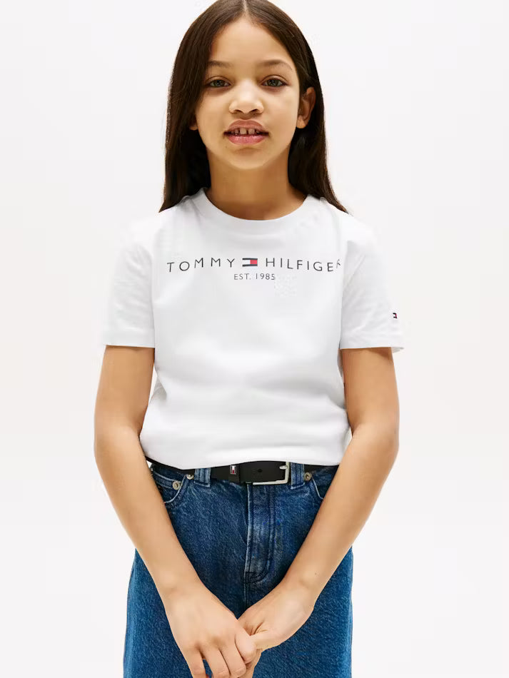 Kids Unisex Essential Tee - White