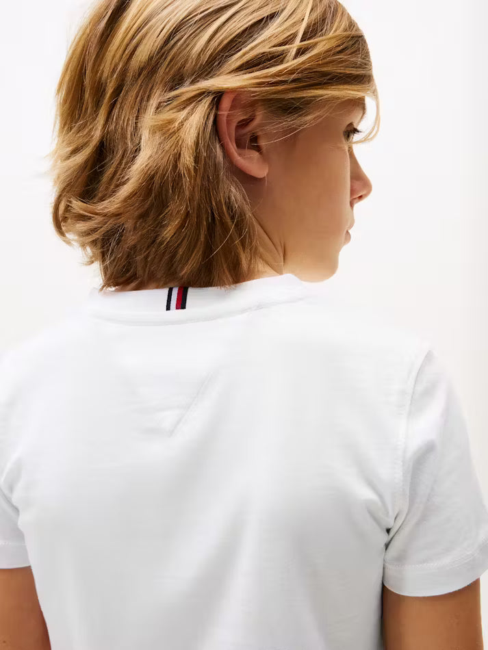 Kids Unisex Essential Tee - White