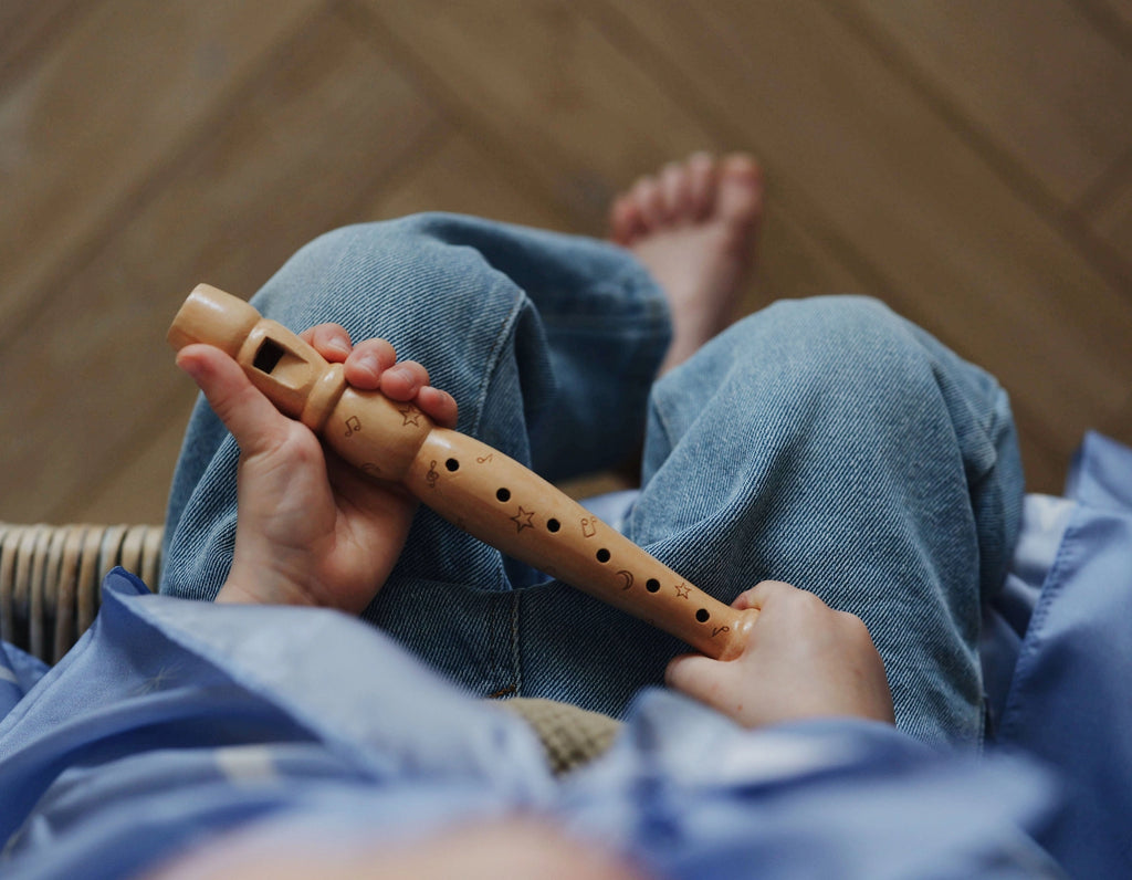Wooden Recorder Musical Toy