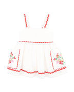 Festive Ric Rac Pocket Dress