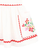 Festive Ric Rac Pocket Dress