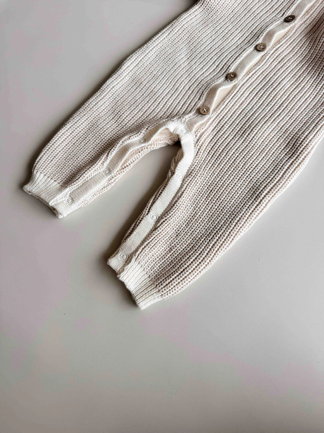Chunky Full Romper | Oat
