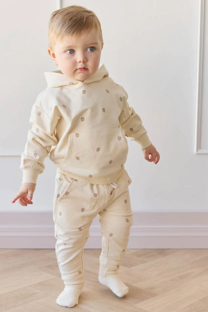 Organic Cotton Jalen Track Pant - Acorns Whitecap Gray