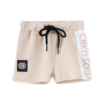 Axel Detailed Shorts Beige