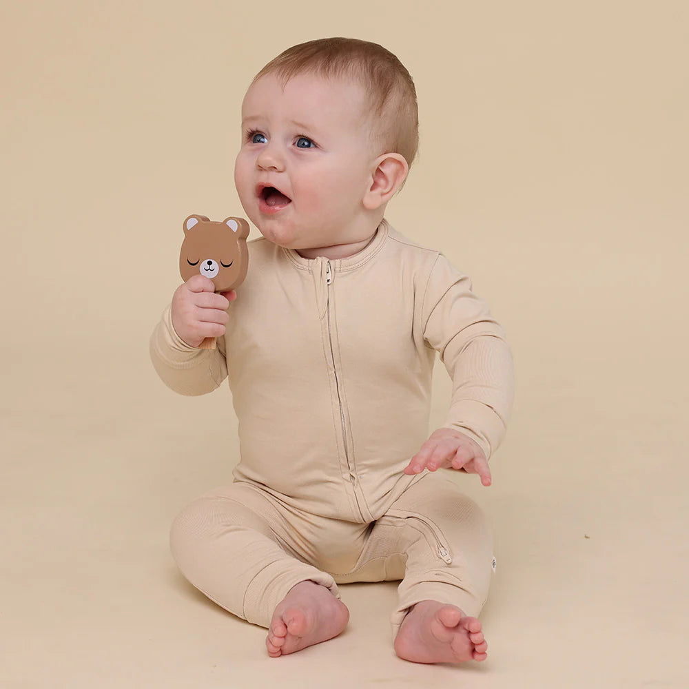 Babyccino Organic Snugglesuit Convertible Romper