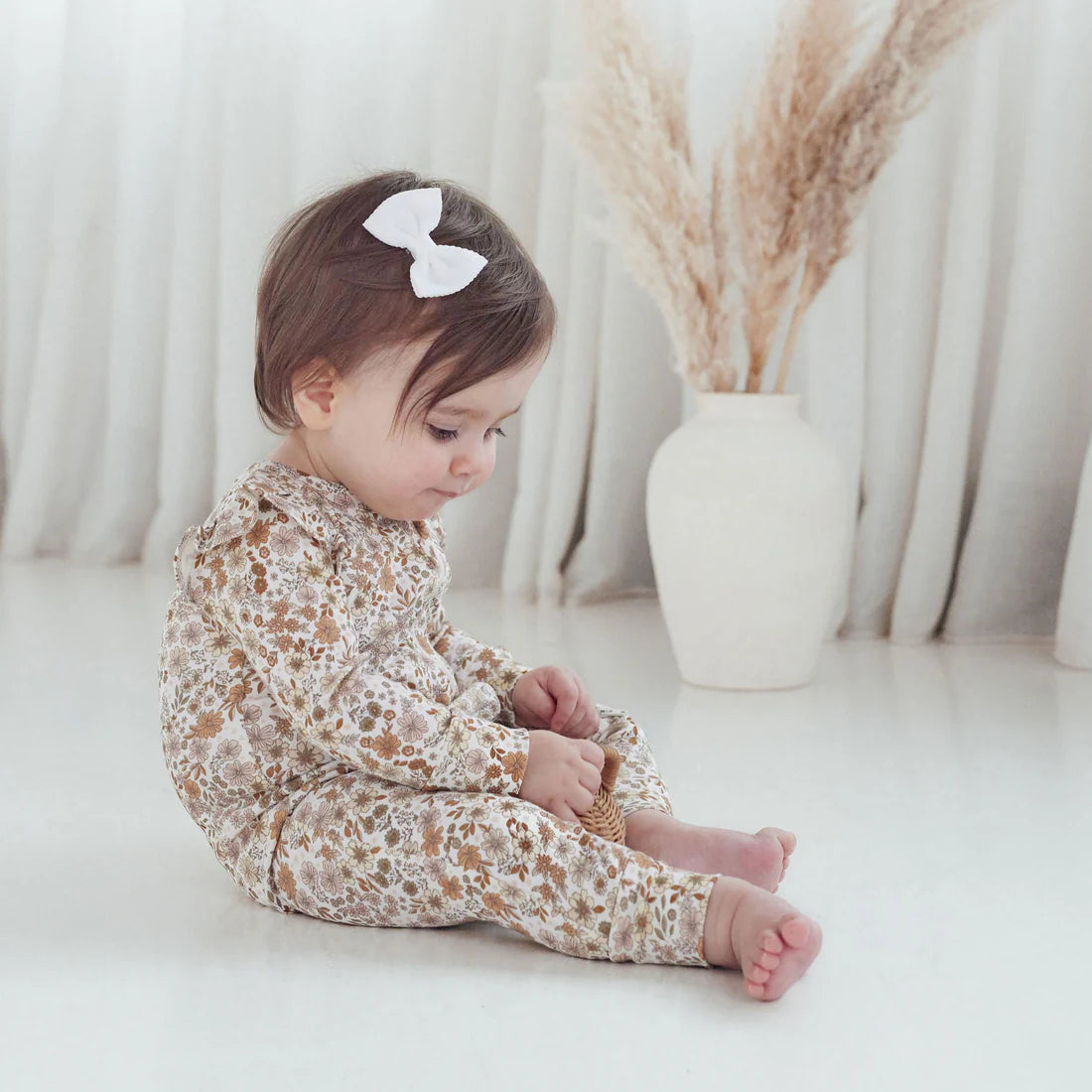 Bailey Floral Zip Romper