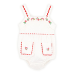 Festive Ric Rac Pocket Bodysuit