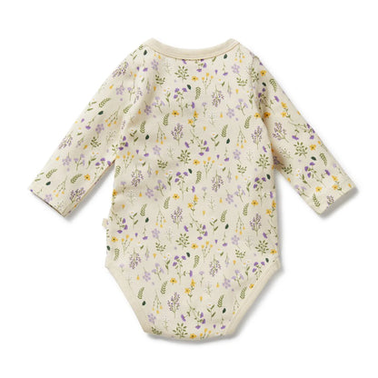 Bella Floral Organic Bodysuit