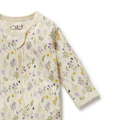 Bella Floral Zipsuit