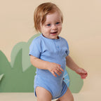 Bluebell Short Sleeve Organic Bodysuit