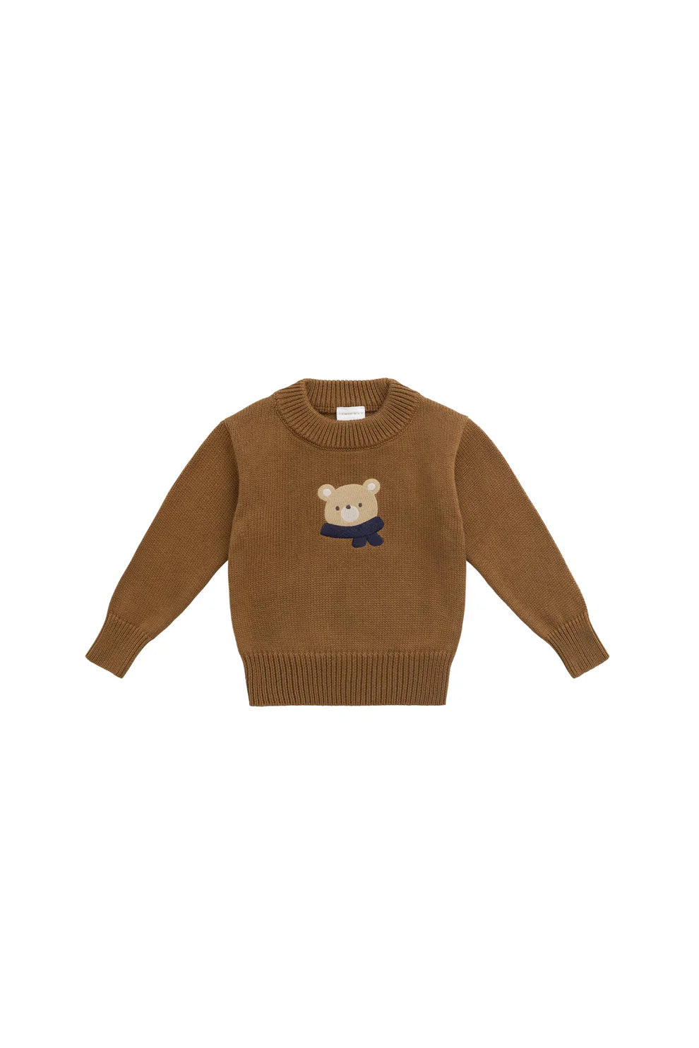 Leon Knit Jumper - Cosy Bobbie Autumn Bronze