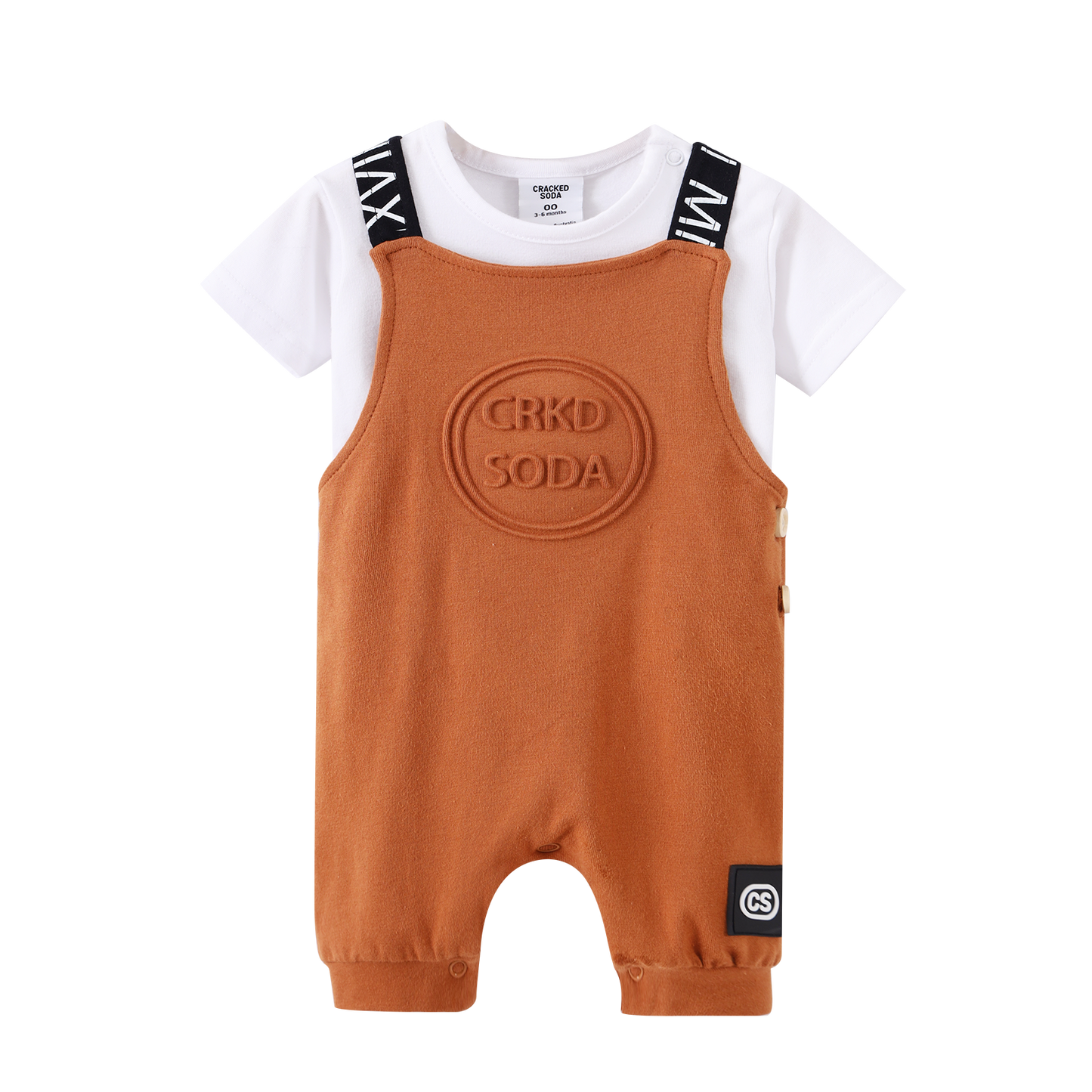 Brock 2pce Overall Set Cinnamon