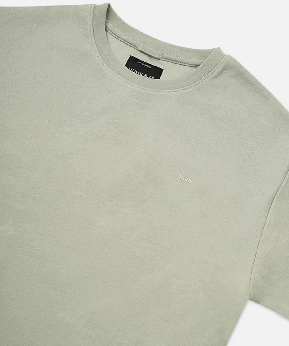 The Indie Newport Tee - Willow Green