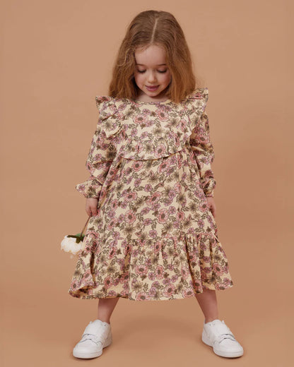 Buttercup Puff Sleeve Dress