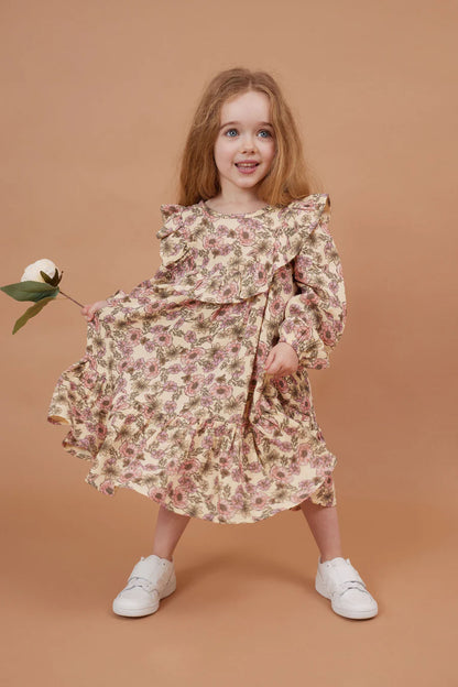 Buttercup Puff Sleeve Dress