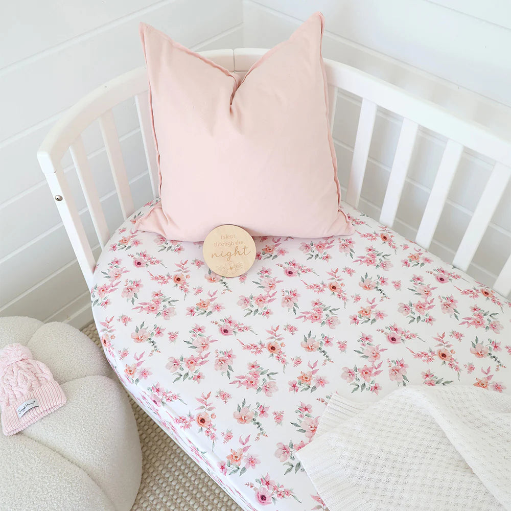 Camille Fitted Cot Sheet