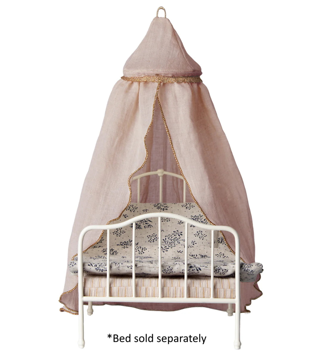 Maileg Miniature Bed Canopy - Rose