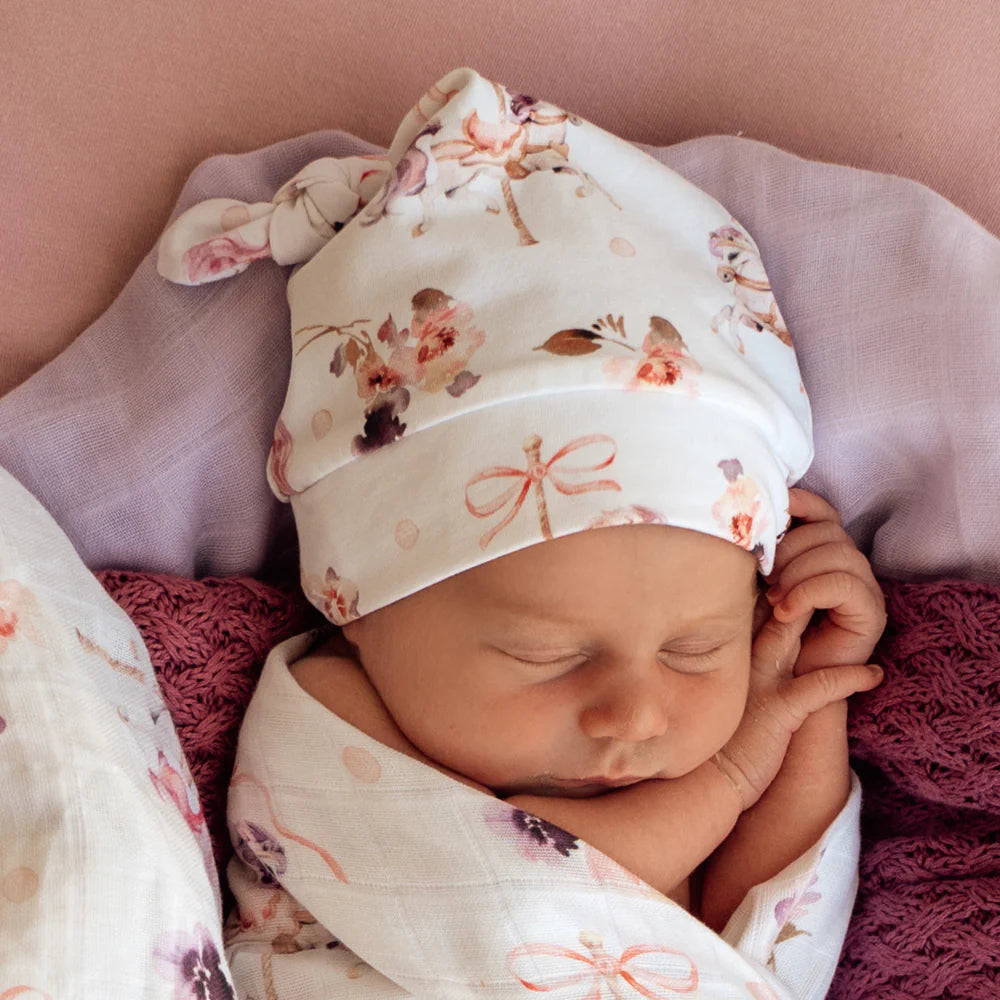 Carousel Organic Knotted Beanie