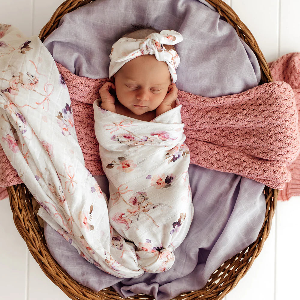 Carousel Organic Muslin Wrap