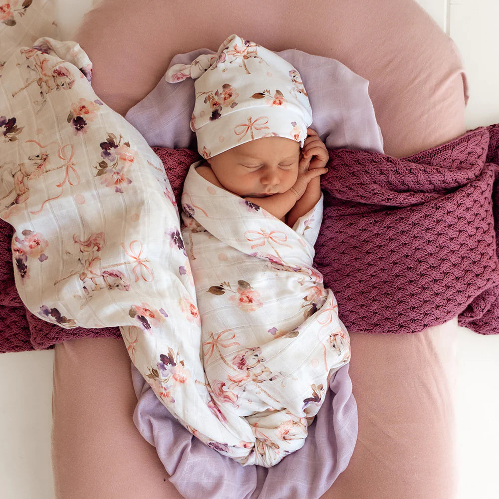 Carousel Organic Muslin Wrap