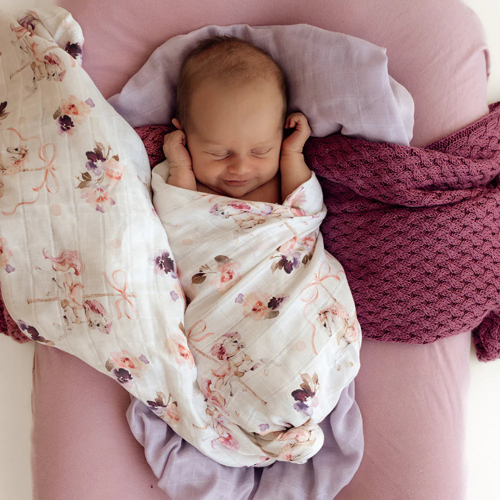 Carousel Organic Muslin Wrap