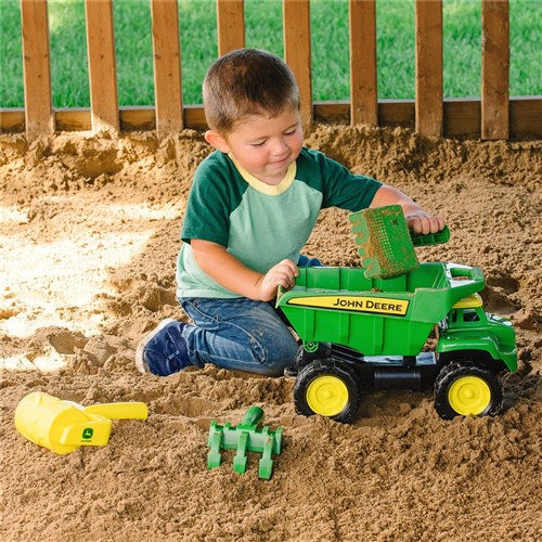 38cm JD Big Scoop Dump Truck with Sand Tools