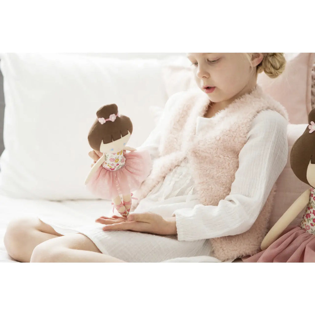 Baby Ballerina Doll Rose Garden