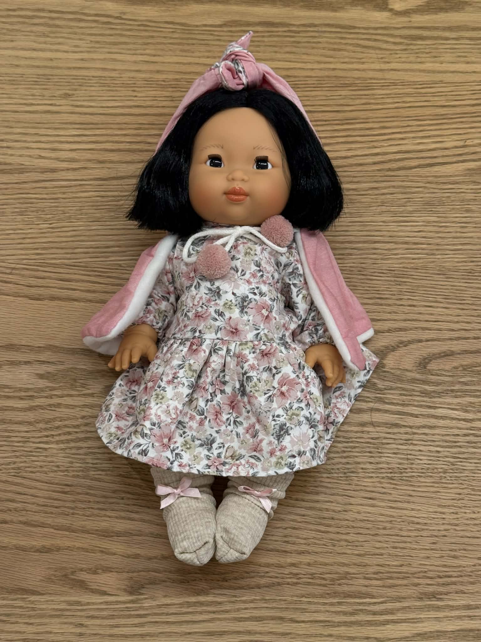 Llorens Doll Outfit Floral Dress Bolero Jacket