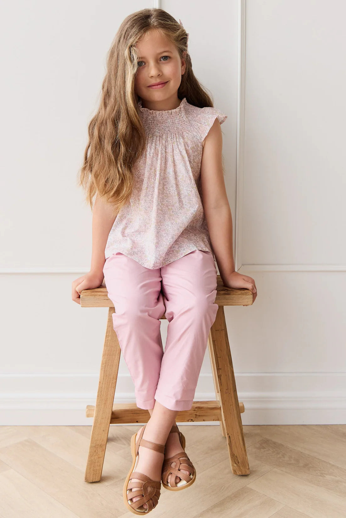 Organic Cotton Elodie Pant - Flora