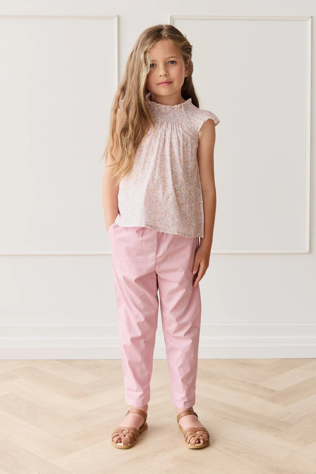 Organic Cotton Elodie Pant - Flora