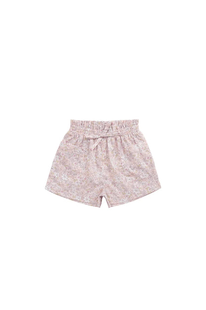 Organic Cotton Emelia Short - Chloe Mauve