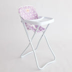 COMING SOON Tiny Harlow Doll Highchair - Lilac Daisy