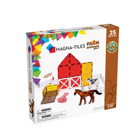 Magna-Tiles Farm Animals 25pc Set