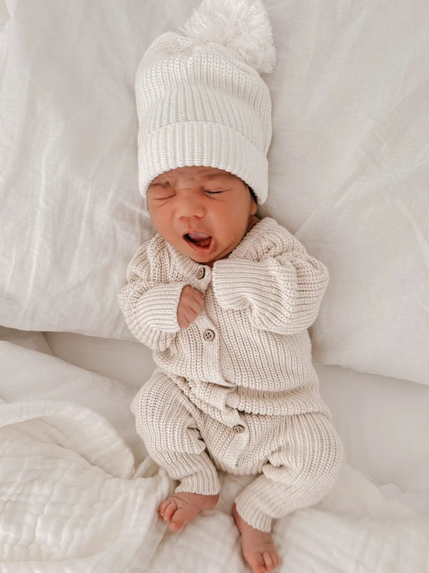 Everyday Ribbed Romper | Light Beige