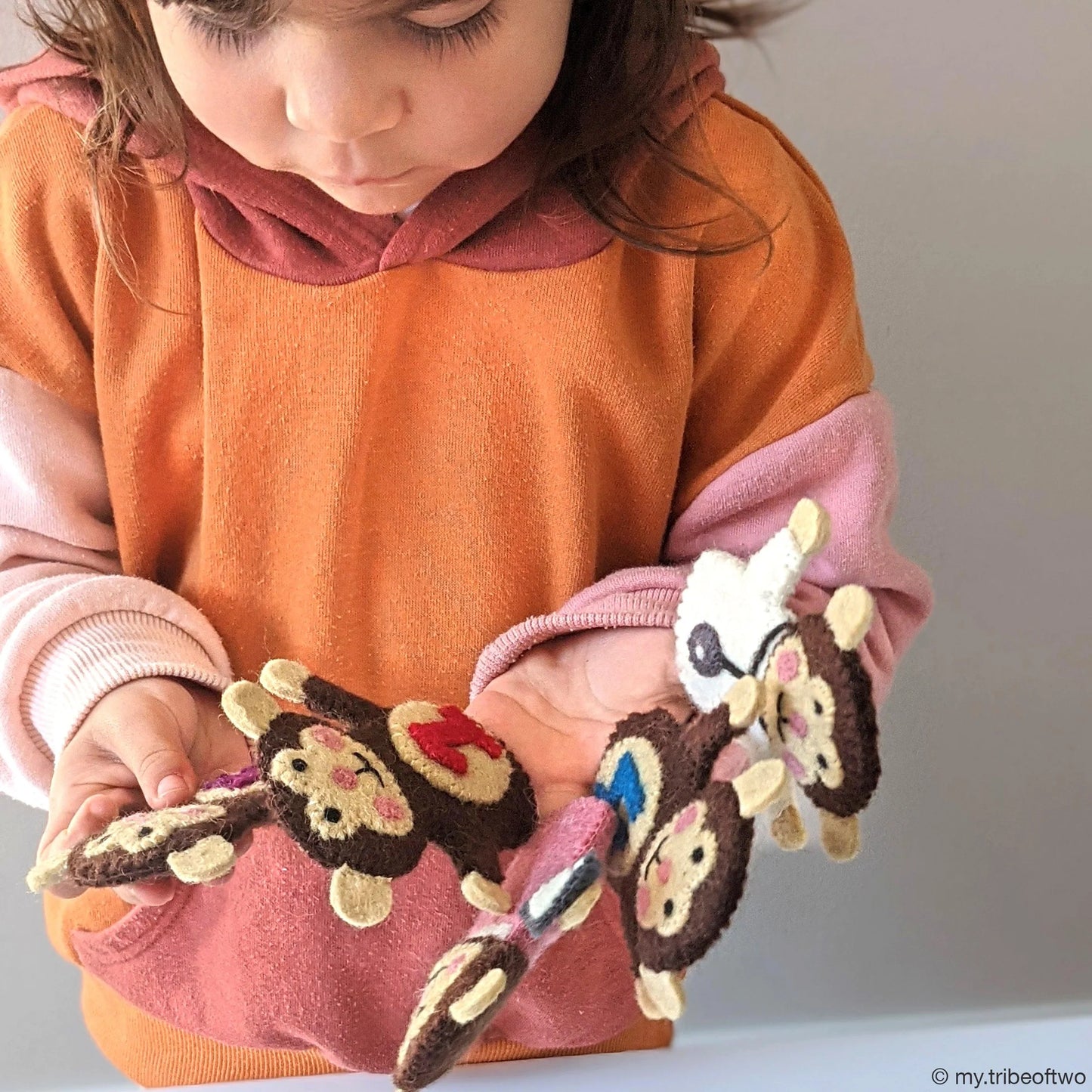 Five Little Monkeys, Finger Puppet Set