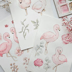 Flamingos Organic Topknot