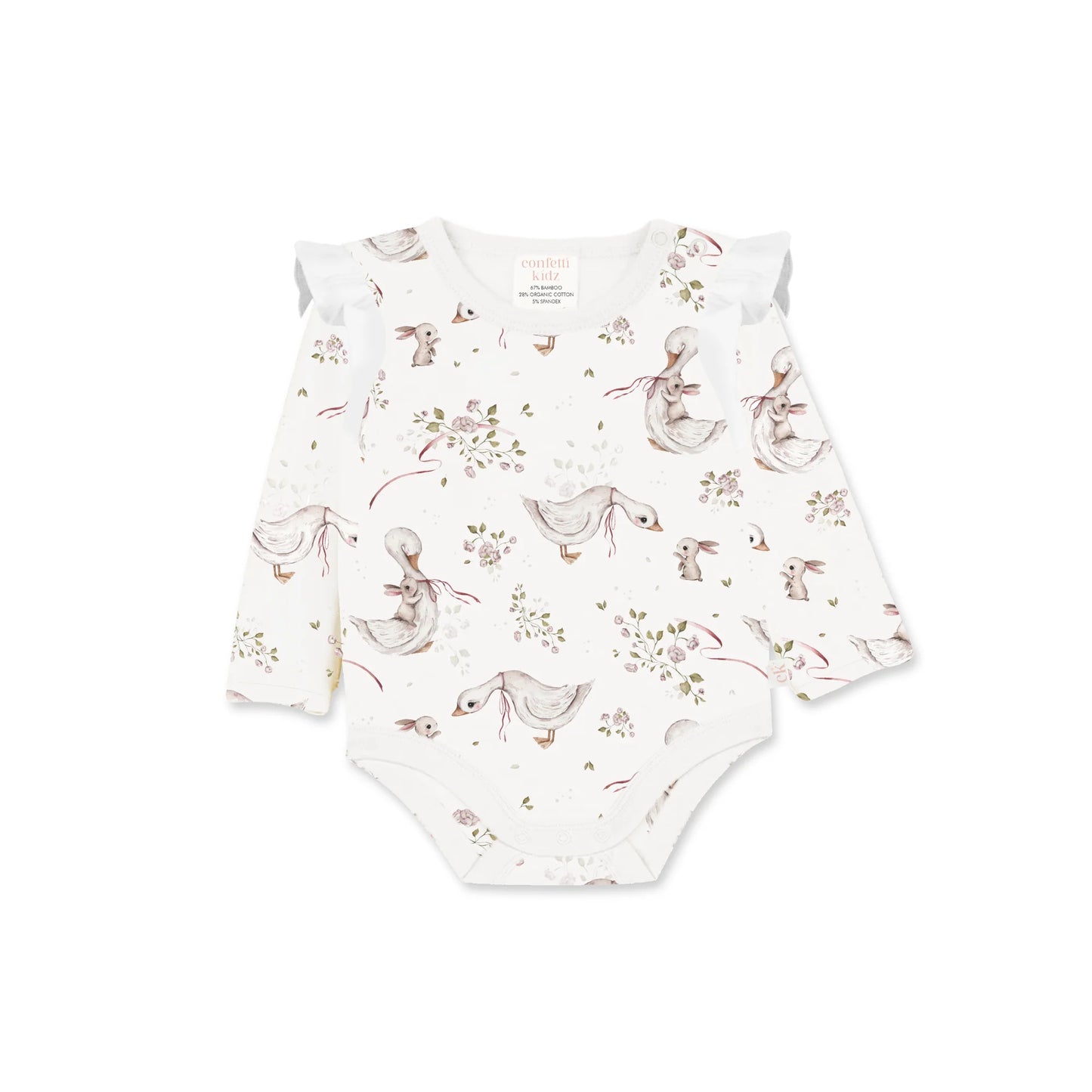 PREORDER Frilly Bodysuit - Forever Friends